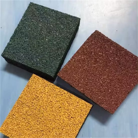 Suelo de alfombrillas de goma para juegos al aire libre seguro